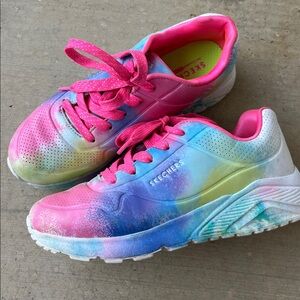 Skechers Kids' Colorful Tie-Dye Sneakers